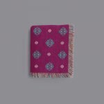 Indian Buttons on magenta Folded 2