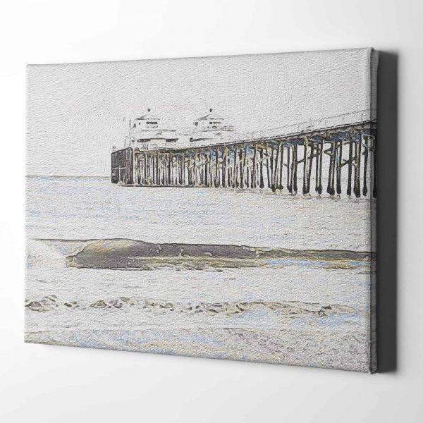 Liv Grn The Pier Horizontal 18x24 Perspective Main View
