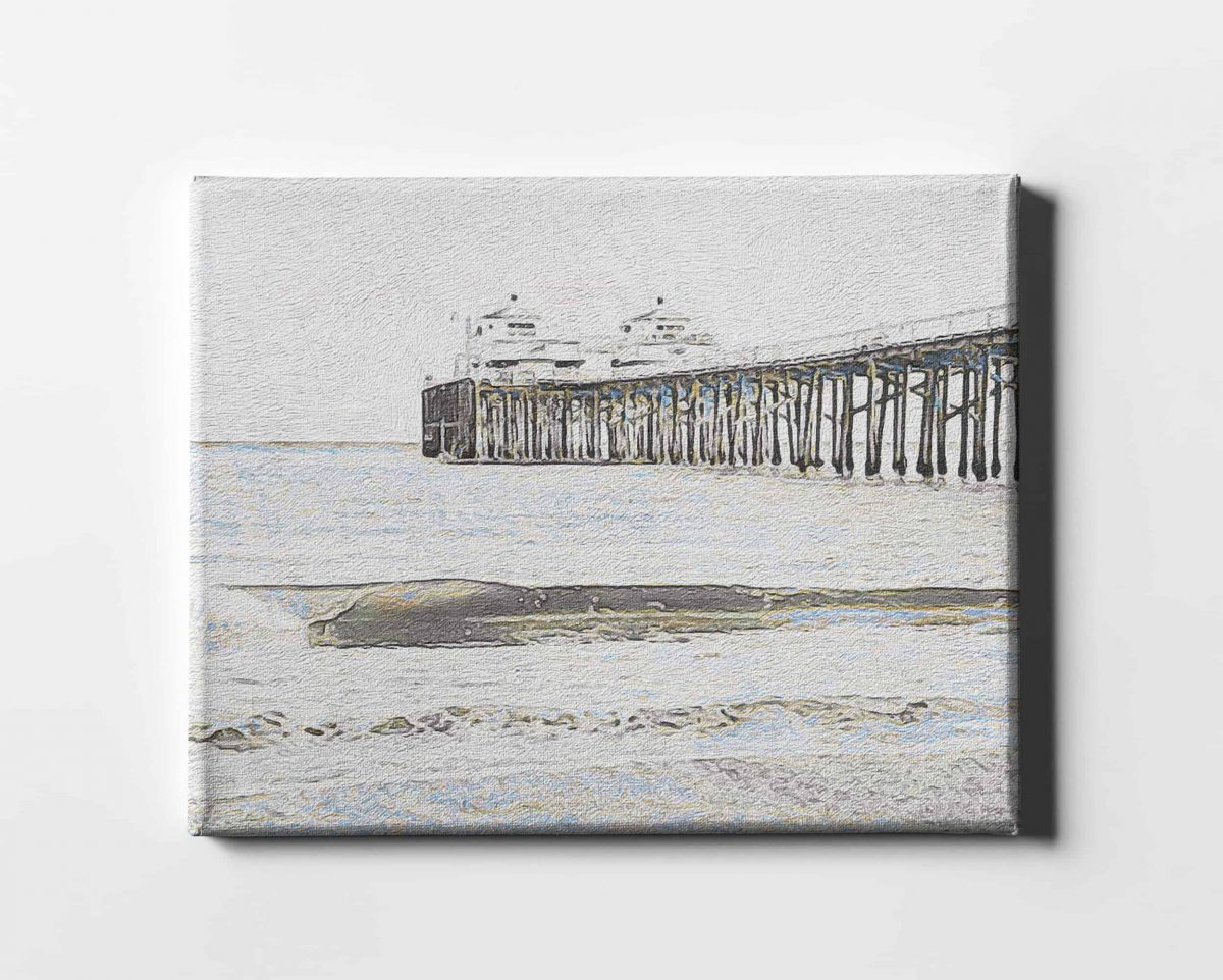 Liv Grn The Pier Horizontal 18x24 Straight Main View