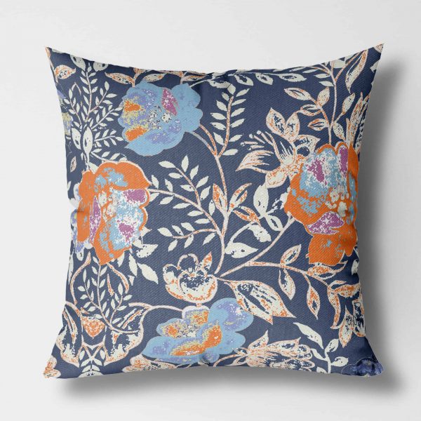 Purple Orchids Tighter Wizard Outdoor Front View Canvas Pillow square 1
