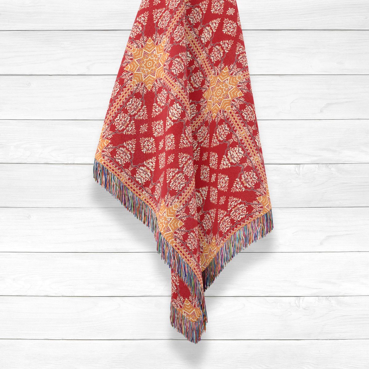 Regal Mughal Orange and Red Hanging