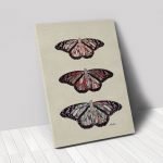 Rustic Butterflies Vertical 24x36 canvas 01 vertical