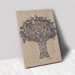Tree of Life on Wood Vertical 24x36 canvas 01 vertical