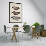 Rustic Butterfly Casual Dining Area