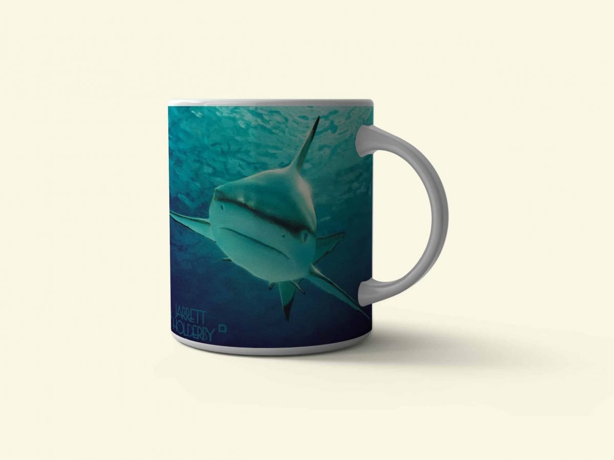 007 HeadOnShark MugStraight