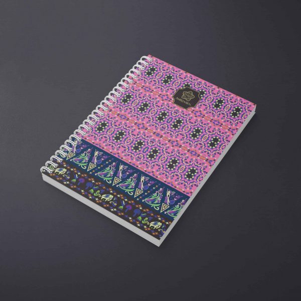 Purple People Notebook Angle