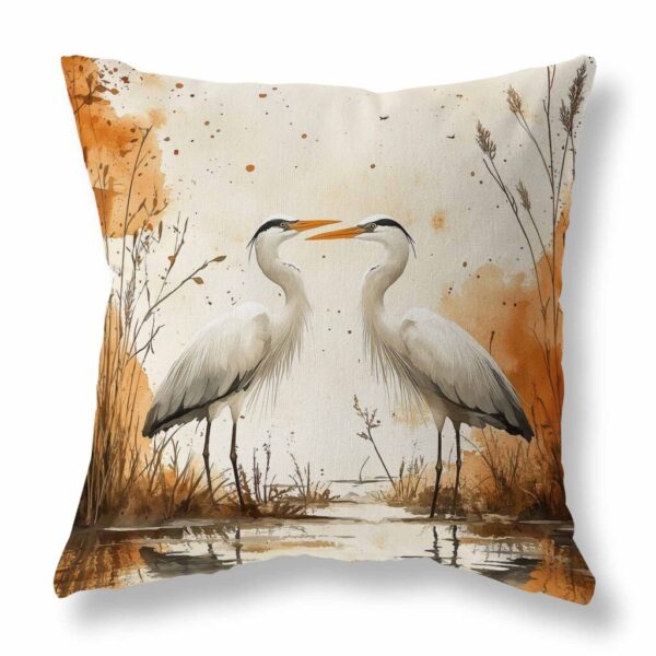Nature's Duo Throw Pillow