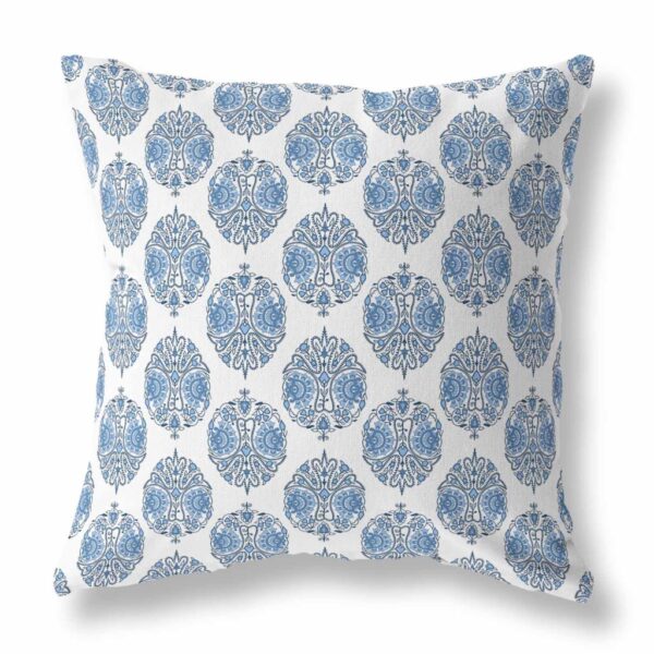 Sanganeri Medley Throw Pillow