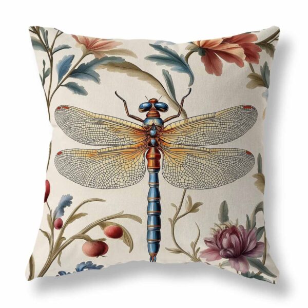Skimmer Flora Throw Pillow